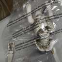 Yoga Pose Skeletons Ivory Tone 6 inch Resin Figurines Set of 4