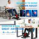 Under Desk Exercise Machine, Leg Exerciser While Sitting for Seniors