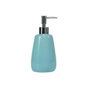 Ceramic Soap Dispenser for Bathroom Kitchen Shower Decorative Modern Minimalist Refillable Hand Lotion Pump Bottle for Liquid Soap Shampoo Lotions Turquoise