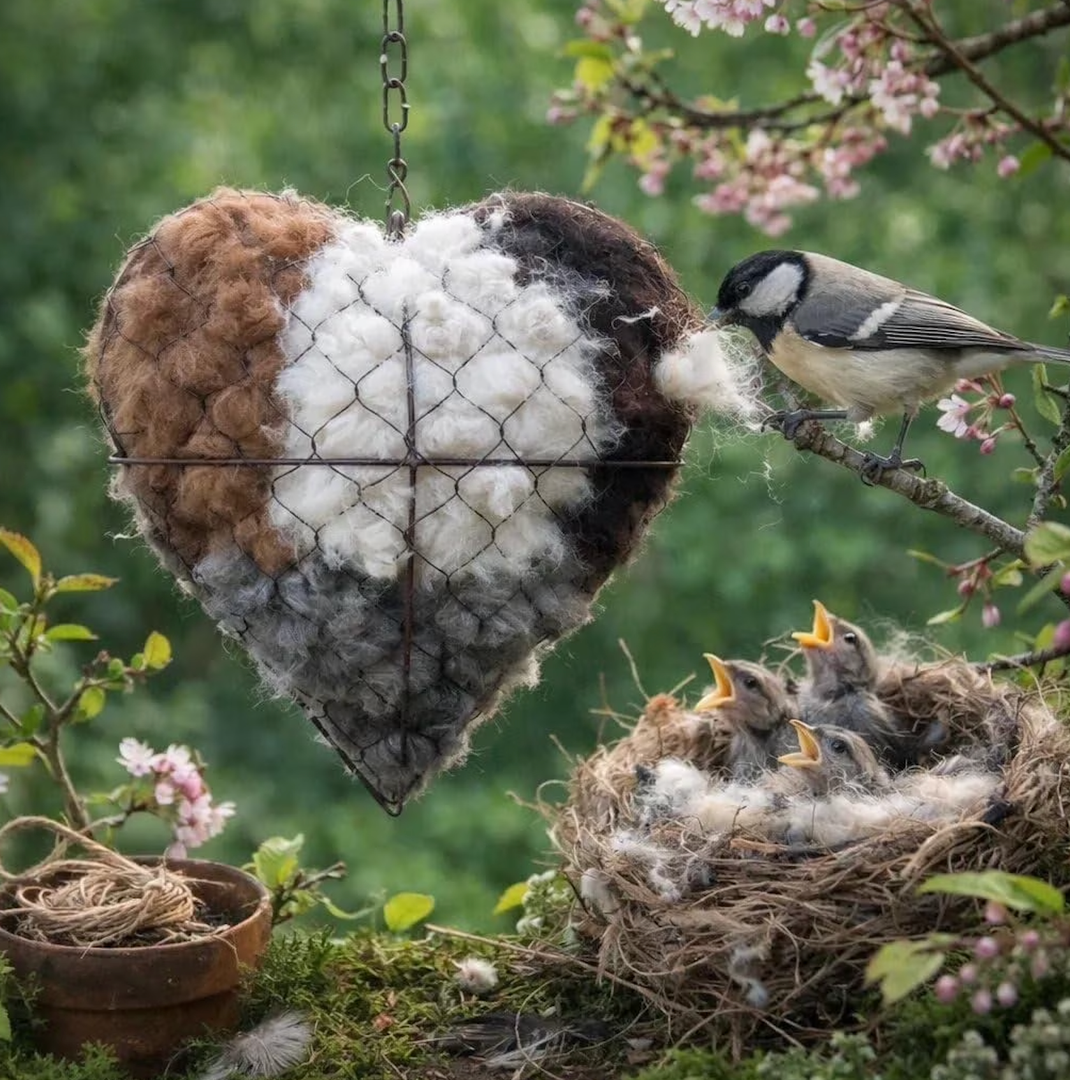Bird Nesting Winter Tree Shelter for Wild Bird