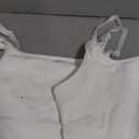 Amazon Essentials Women's Maternity Nursing Friendly Camisole with Adjustable Straps and Built-in Shelf Bra, Pack of 2 (White) Small