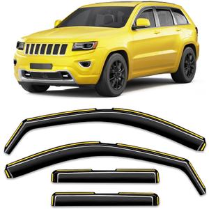 Window Rain Guards for Jeep Grand Cherokee(Limited) 2011-2021