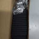 50 Pcs Mourning Ribbon Pins Black Funeral Memorial Ribbon Pins and 25 Pcs Funeral Mourning Arm Bands Forever in Our Heart Classic Elastic Armband for Funeral Memorial Condolence Respect Event