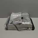 Elite Gourmet EWM-6122 Dual 2 x 2.5 Qt. Trays, Buffet Server, Food Warmer Temperature Control, Clear Slotted Lids, Perfect for Parties, Entertaining & Holidays, 5 Qt Total, Stainless Steel