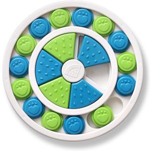 Smart Paws Level 2 Interactive Pet Puzzle Toys for Dogs and Cats - Mental Stimulation Treat Dispenser, Slow Feeder, and Enrichment Game Pets