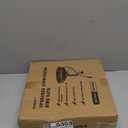 Daoeny Heated Bird Bath for Deck Railing, Upgraded 100W Heated Bird Baths for Outdoors Thermostat Control, Heated Bird Bath for Outside Winter Garden Yard Patio Decor (Green)