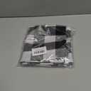 Senneny Buffalo Check Table Runner Cotton Black and White Plaid Classic Stylish Design for Family Dinner Christmas Holiday Birthday Party Table Home Decoration (Black and White, 14 x 60 Inch)