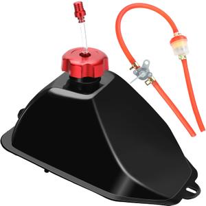 YOXUFA Metal Gas Fuel Tank Cap for 110cc 125cc 50cc 70cc 90cc ATV Coolster Taotao ATA-110B Chinese Quad 4 Wheeler PeaceSport Roketa Kazuma BMS Yamoto Baja Sunl Lawnmower Buyang Parts