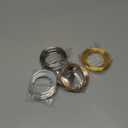 500 Loops Jewelry Wire Memory Beading Wire Steel Memory Wire Cuff Bangle Bracelet for Jewelry Making Supplies Art Creation Bracelet Necklace DIY Crafts Making Jewelry Making Dolls