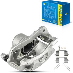 PHILTOP Brake Caliper Front Left Compatible with 2002-2004 Honda CR-V, 2003-2011 Honda Element, 19-B2663