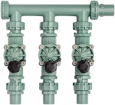 Orbit 3 Pack Irrigation Valve Manifold System - Three Valves