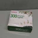 PREXTEX 300 Count Clear Christmas Tree Lights with Green Wire - 60 ft Warm White Christmas Lights for Indoor or Outdoor Use - Holiday Incandescent String Lights for Xmas Trees, Patios, and Fences