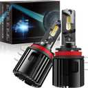 H15 Led Headlight Bulb 80W 8000LM LED Chip Canbus 6000K Bombillos For Vw Benz Audi Ford Golf LED Headlights Wireless Drl Super Bright Best Led Headlights Low and High Beam Led Headlight Bulbs, 2PCS