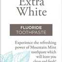 Burt's Bees Extra White Toothpaste, Fluoride Toothpaste, Natural Flavor, Mountain Mint, 4.7 oz, Pack of 3