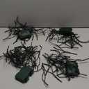 DealBeta 4 Pack Battery Operated Christmas Tree Lights,16.5 Ft String Lights with Auto Timer 8 Modes, 50 LED Wreath String Lights for Indoor Outdoor Xmas Tree Party Decor (Cool White)