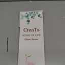 6 PCS Clear Glass Reusable Straws for Stanley 40 oz 30 oz Cup Tumbler, Shatter Proof, 6 Pack with Cleaning Brush