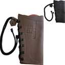 Handmade Leather Archery Arm Guard for Women and Men Adjustable Protective and Lightweight for Hunting, Target Shooting Youth and Adult Unisex Leather Forearm Guard (Brown)