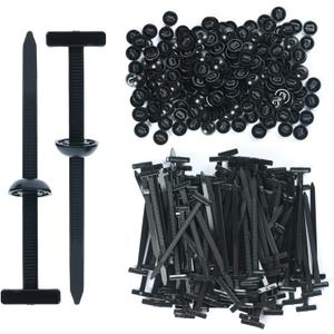 4 x 120pcs Nylon Universal Cable Tie Buckle: Auto Zip Tie Buckles for Cars, High-Strength Cable Tie Buckle Zip Tie with Universal Use