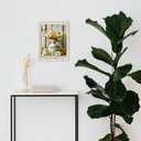 MBNTJHT 4 Pack Diamond Painting Kits for Adult Beginners,Yellow Flowers Diamond Art Kits for Adults,DIY 5D Full Round Drill Painting by Diamonds Art Crafts for Home Decor 12X16 Inch. (G8858+G8859+G8860+G8861)