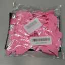 7Rainbows 30pcs Boutique 2.5" Hot Pink Satin Ribbon Twist Tie Bows for Tying Up Packages Gift Wrapping
