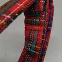 Unique style paws Dog Collar Scottish Plaid Black Red Metal Buckle Durable Puppy Collar Christmas for Small Medium Large Boys Girls Dogs Medium