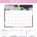 2026-2027 Wall Calendar, Calendar 2026-2027, 18 Monthly Wall Calendar from January 2026 to June 2027, 11 x 8.5 Inches Thick Paper, Large Ruled Blocks Monthly Calendar, for Home or Office Easy Organizing (Color1)