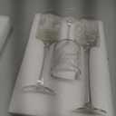 NUPTIO Tealight Candle Holders Glass: Set of 3 Long Stemmed Candle Stands for Dinner Table Centerpiece - Monet Candleholders Pillar Floating Candles
