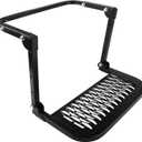 Tire Step Folding Step Heavy Duty Tire Step for Truck SUV and RV Adjustable Tire Mounted Step Fit Most Tire from 9'' to 13'' Rated up to 330 Lbs Anti-Slip Design