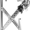 FINDAUTO Power Window Regulator Front Right Passenger Side fit for 1997-2003 for Ford for F-150 741-621 Window Regulator and Motor Assembly with Motor