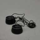 Amazon Basics Stereo 2.0 Speakers for PC or Laptop, 3.5mm Aux input, USB-Powered, 1 Pair, Black