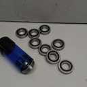 XiKe 10 Pcs R16-2RS Double Rubber Seal Bearings 1" x 2" x 1/2", Pre-Lubricated and Stable Performance and Cost Effective, Deep Groove Ball Bearings.