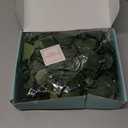 Dolicer 2 Packs 6FT Artificial Eucalyptus Garland with LED Light String, Faux Greenery Garland Hanging Fake Silver Dollar Eucalyptus Leaves Vines for Wedding Backdrop Arch Table Wall Party Home Decor