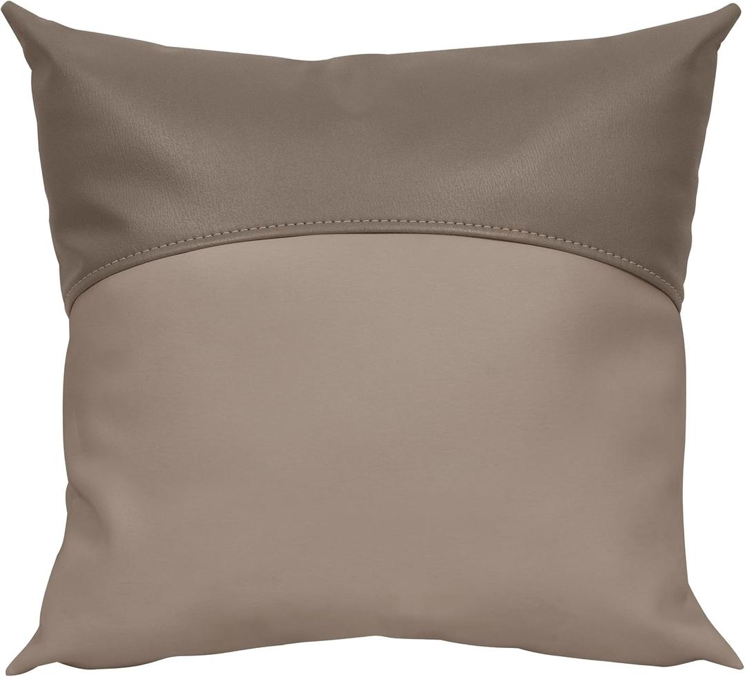 Wise BM1616-1749 Premier Series Square Pontoon Pillow - Mocha/Mushroom