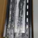 UL Listed Fixed TV Wall Mount for 37-86 Inch Screens, Low Profile TV Mount Fits 16", 18", 24" Studs, Wall Mount Bracket with Quick Release Lock, Max VESA 600x400mm, Holds up to 132 lbs by USX STAR