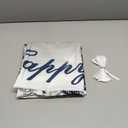 CSFOTO 6x3.6ft Happy Birthday Backdrop Denim and Diamonds Birthday Banner Sign Poster for Girls Women Birthday Party Decorations Banner Silver High Heels Birthday Party Supplies