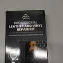 Professional Black Leather Repair Kit for Furniture, Couches, Boots, and Purses, Scratch Repair and Car Leather Restoration, All-Inclusive Vinyl Repair Kit, Quick and Easy to Use