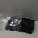 NICETOWN Pitch Black Solid Thermal Insulated Grommet Blackout Curtains/Drapes for Bedroom Window (2 Panels, 42 inches Wide by 63 inches Long, Black)