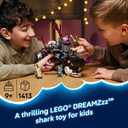 LEGO DREAMZzz Nightmare Shark Submarine Building Toy for Kids - Pretend Play Set & Figures for Boys & Girls, Ages 9+ - Rebuild as a Battleship or Submarine Toy - Gift Idea for Birthdays - 71500 (Incomplete Bulk Lego Only)