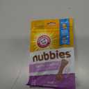 Arm & Hammer for Pets Nubbies Dental Treats - Baking Soda & Calcium Dog Dental Chews, Nubbed Texture Helps Scrub Plaque & Tartar While Chewing, Chicken Flavor, 20 Count, 7 Ounce (EXP 05/13/27)