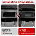 Center Console Organizer Storage Drawer Tray Compatible with for Honda Pilot 2023-2026 Passport 2026 Interior Accessories Middle Armrest Drawer Gear Shift Storage Tray Hidden Glove Box