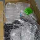 100 Pcs 4 oz Plastic Juice Shot Bottles with Caps, Clear Ginger Shots Bottle with Lids, Small Bottles for Liquids, 4 oz Plastic Reusable Leak Proof Mini Containers for Juice,Milk,Ginger,Whiskey,Water