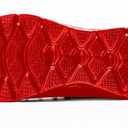 YOSFDC Men's Loafers & SlipOns Breathe Mesh Running Shoes Fashion Tennis Red Sneakers Workout Sports Soft Sole Deportivo para Hombre, Red, Size 12