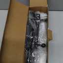 Barrel Bolt Latch, Sliding Bolt Gate Lock Door Latches Hardware, 7.8 Inch Heavy Duty Solid 304 Stainless Stee Door Lock for Fence/Wooden/Barn Door/Yard Door/Interior Door Latch (2 Pack Black)