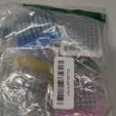 Aodaer 4 Pieces Vegetable Brush Potato Scrubber Brush Silicone Hard and Soft Side Fruit Cleaning Tools for Delicate or Tough-Skinned Vegetables (Blue, Hot Pink, Yellow, Green)