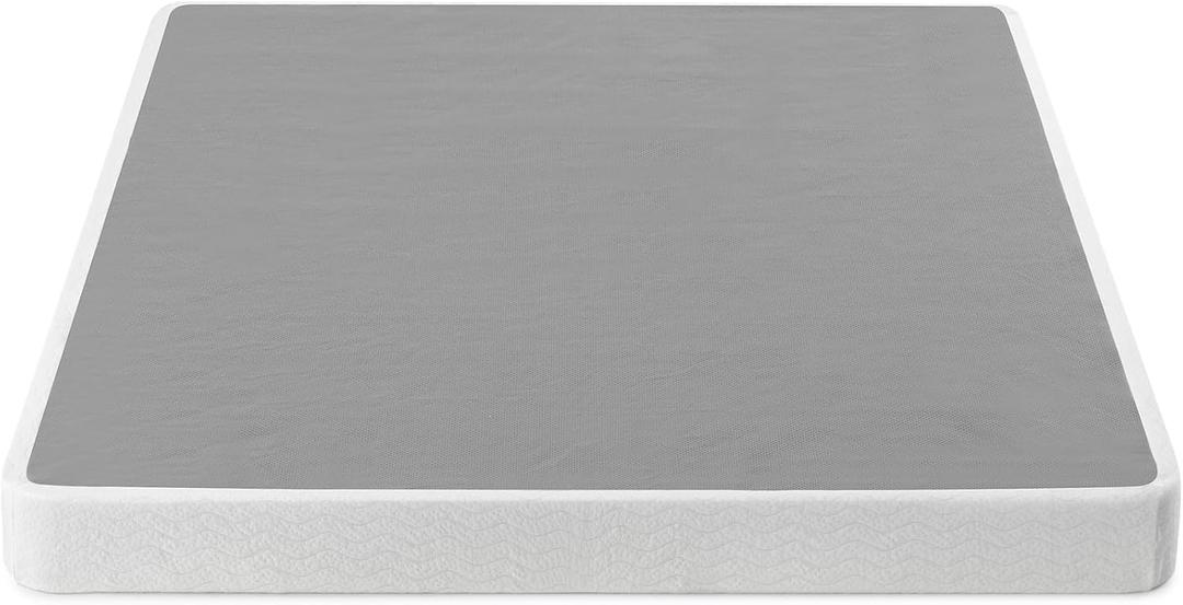 ZINUS 5 Inch Queen Metal Smart Box Spring with Quick Assembly, Mattress Foundation, Strong Metal Frame, Easy Assembly