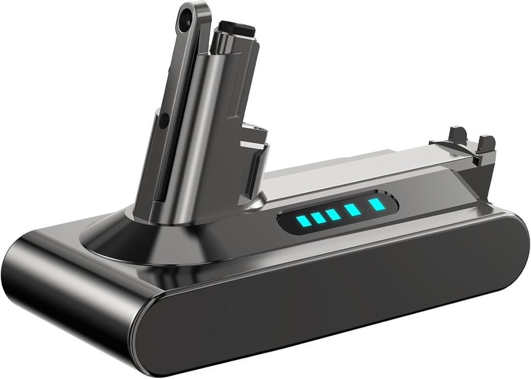 Upgraded V10 Battery Replacement Compatible with Dyson V10, High-Capacity V10 Battery for V10 Animal V10 Absolute V10 Fluffy V10 Motorhead SV12 Vacuum Cleaner (Not for SV10)