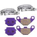 OCPTY Brake Pads & Brake Shoes Front and Rear 706 FA67 Fits for Kawasaki Bayou 300 1997 1998 1999 2000 2001 2002 2003 2004 4 Pairs Brake Pads