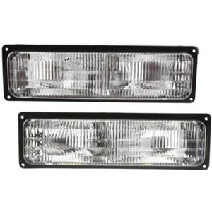 For Chevy Pickup Parking/Signal Light 1994-2002 Pair Driver and Passenger Side | DOT Certified | GM2520128 + GM2521128