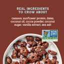 Seven Sundays Sunflower Cereal, Real Cocoa, 8 Oz Bag, Grain & Gluten Free, 5g Upcycled Protein, 1g Added Sugar, Crunchy Chocolate Snack