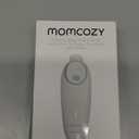 Momcozy Baby Nail File Electric, Gentle Baby Nail Trimmer Electric, Baby Nail Clipper with Night Light, 7 Grinding Head Replacement Pads, Green